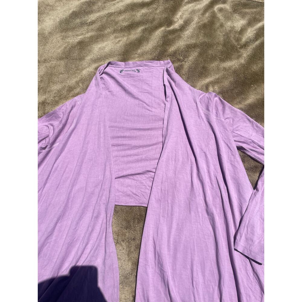 Natural bamboo yoga cardigan